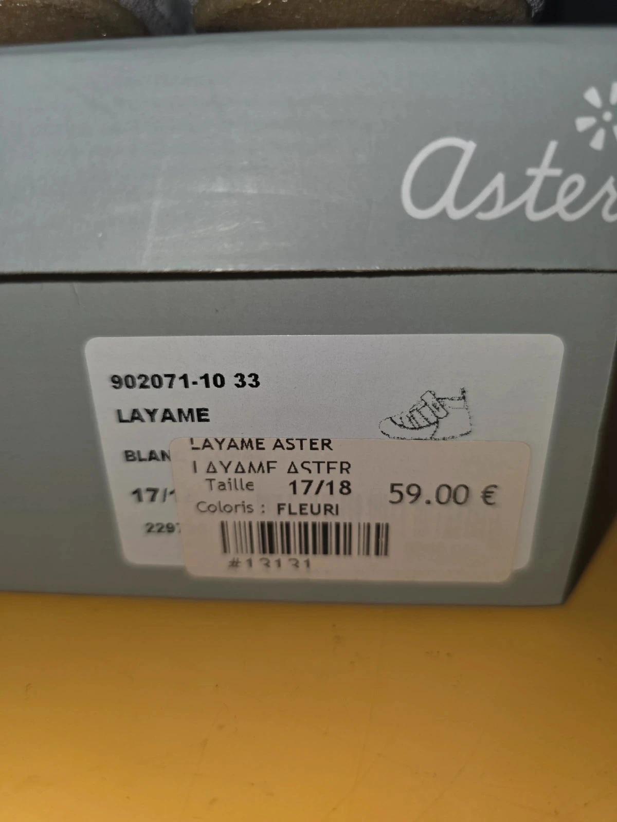 Salomé Layame Aster - modèle Fleuri fille pointure 17/18 – photo 2
